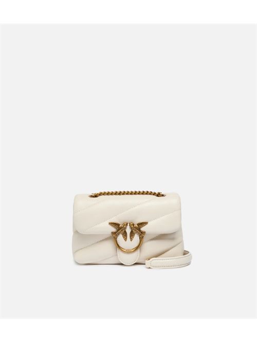 LOVE PUFF BABY PINKO | 100040.A0F2Z14Q BIANCO SETA-ANT. GOLD